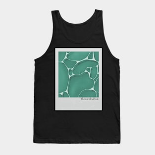 Teal Anime Water Tank Top